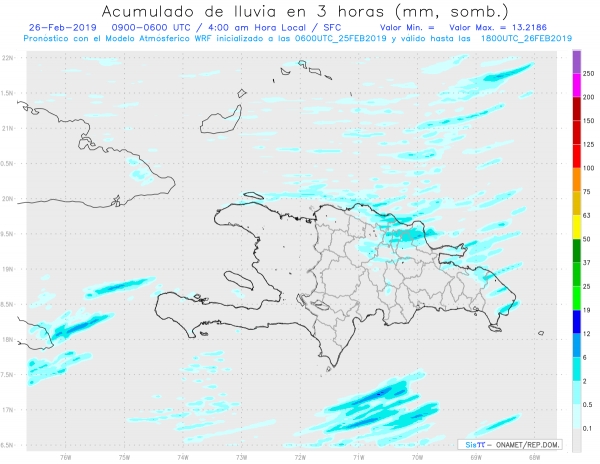 Onda tropical estará generando aguaceros este viernes; hay cuatro provincias bajo alerta