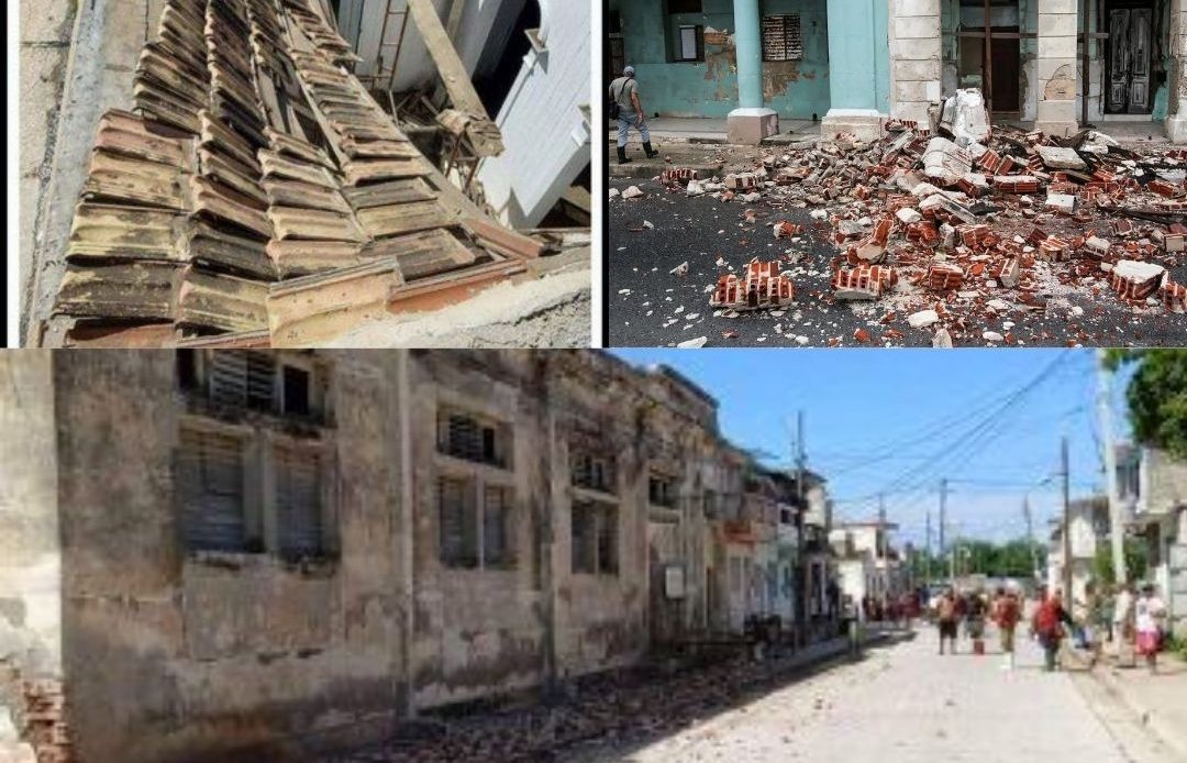 Daños causados por sismos en cuba