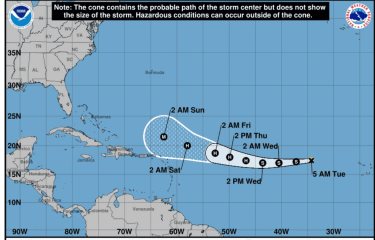 tormenta Erin se fortalecerá y se convertirá en huracán en los próximos días