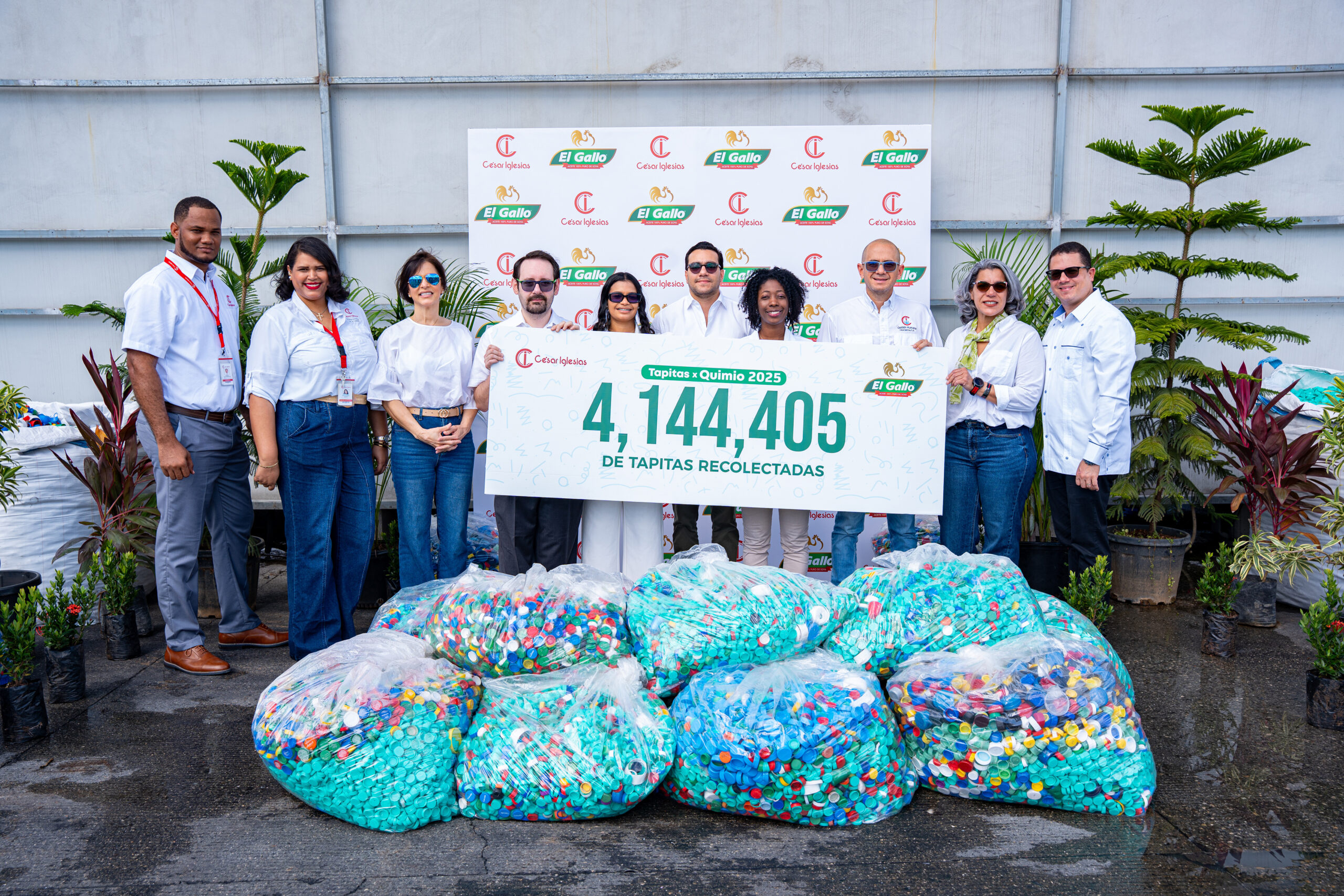 César Iglesias supera los 4 millones de tapitas y refuerza su compromiso con la niñez y la sostenibilidad