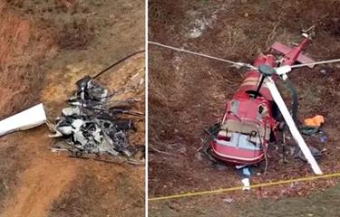 Choque de dos helicópteros deja un fallecido en New Jersey