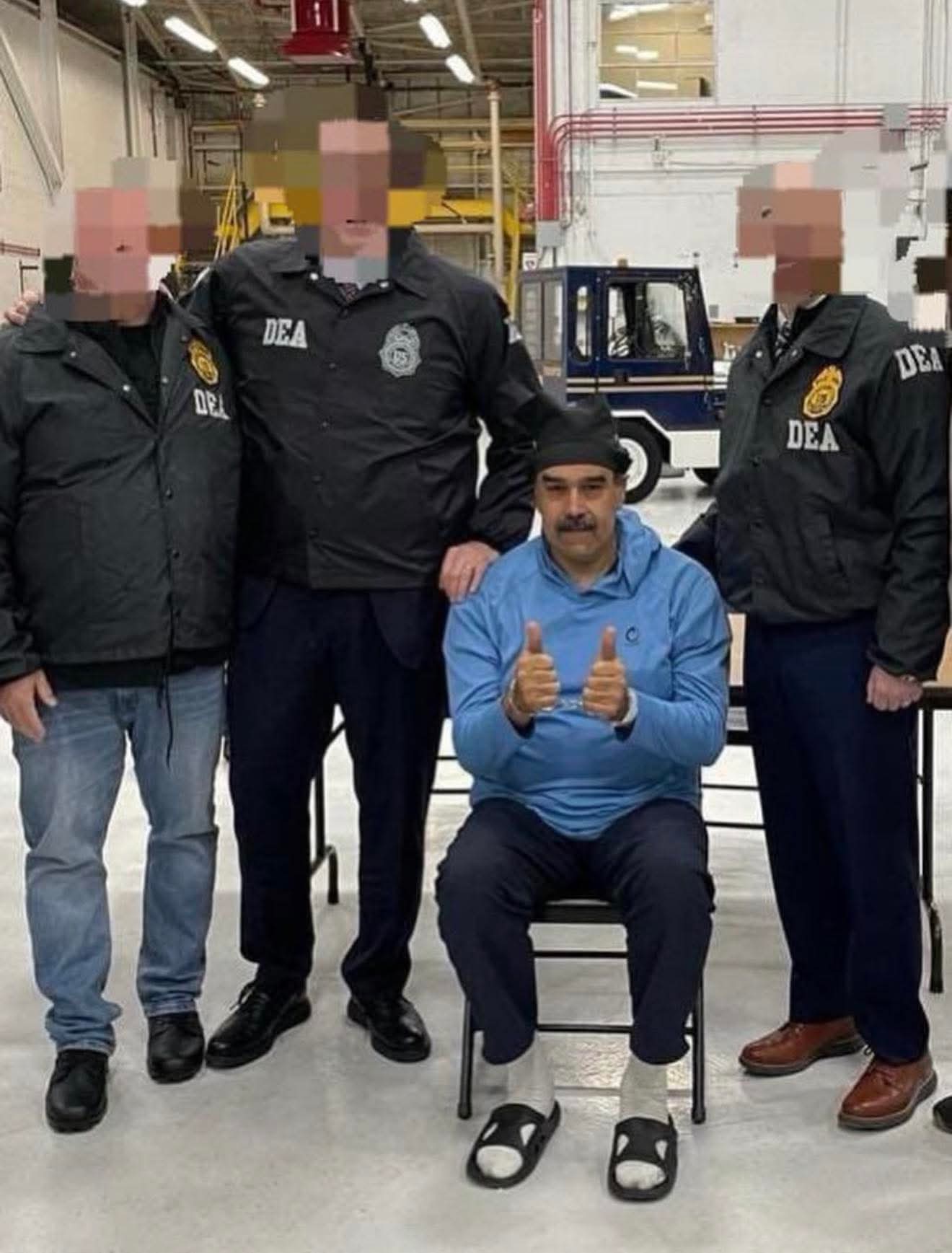 Llevan a Maduro a Manhattan donde afrontará proceso judicial