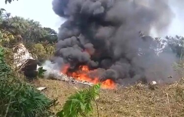 Sube a 34 el número de militares colombianos muertos en el accidente de un avión Hércules C-130