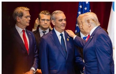 Trump agradece a Abinader por el respaldo de RD durante Cumbre de las Américas