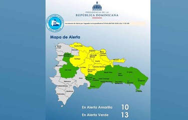 COE incrementa alertas por lluvias: advierte riesgo de inundaciones