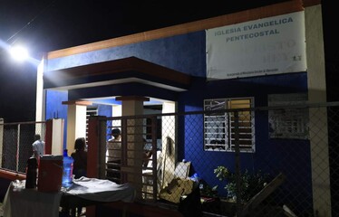 velan niña a la que le cayó una pared por las fuertes lluvias