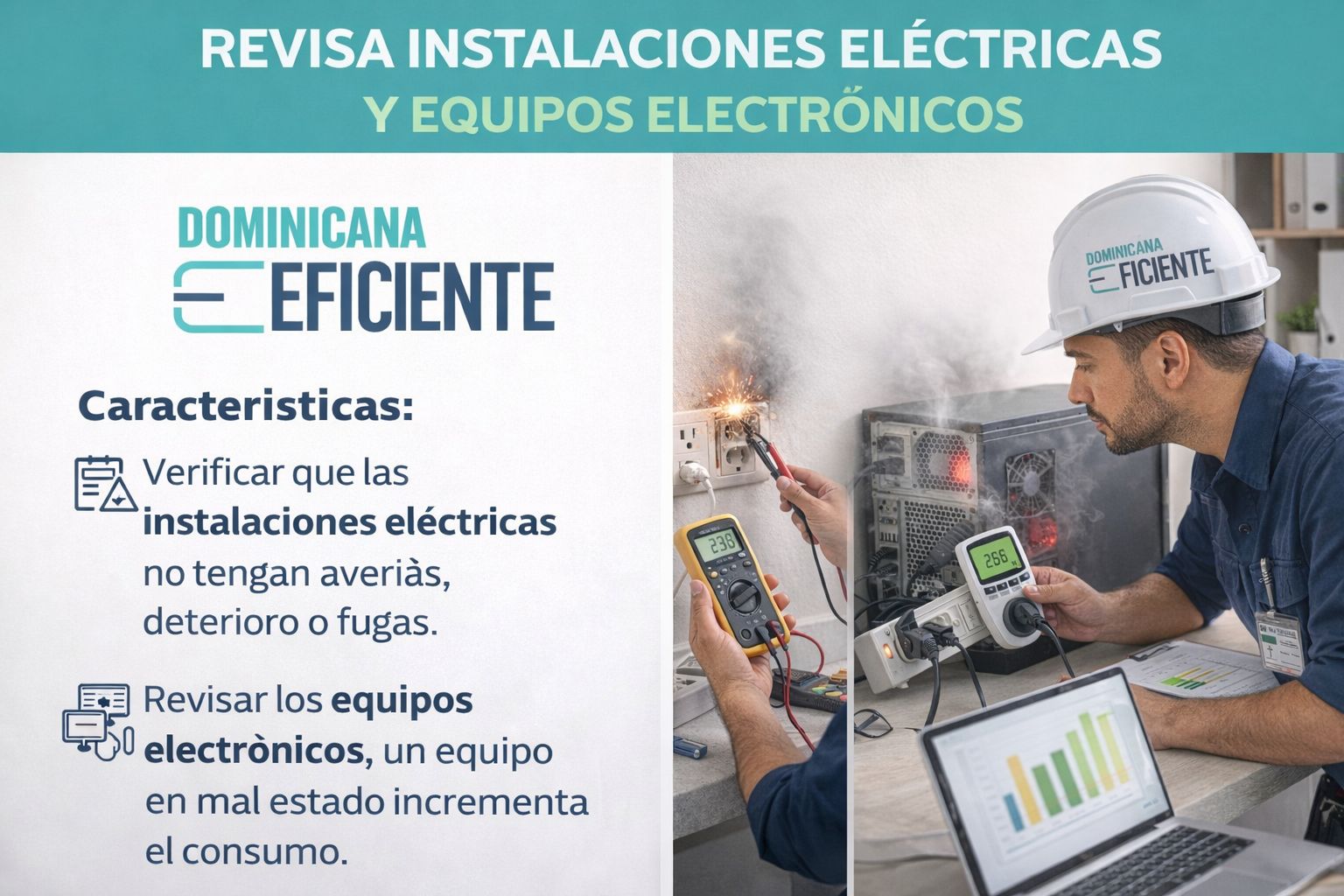 Promueven revisión de instalaciones eléctricas para reducir riesgos y ahorrar energía